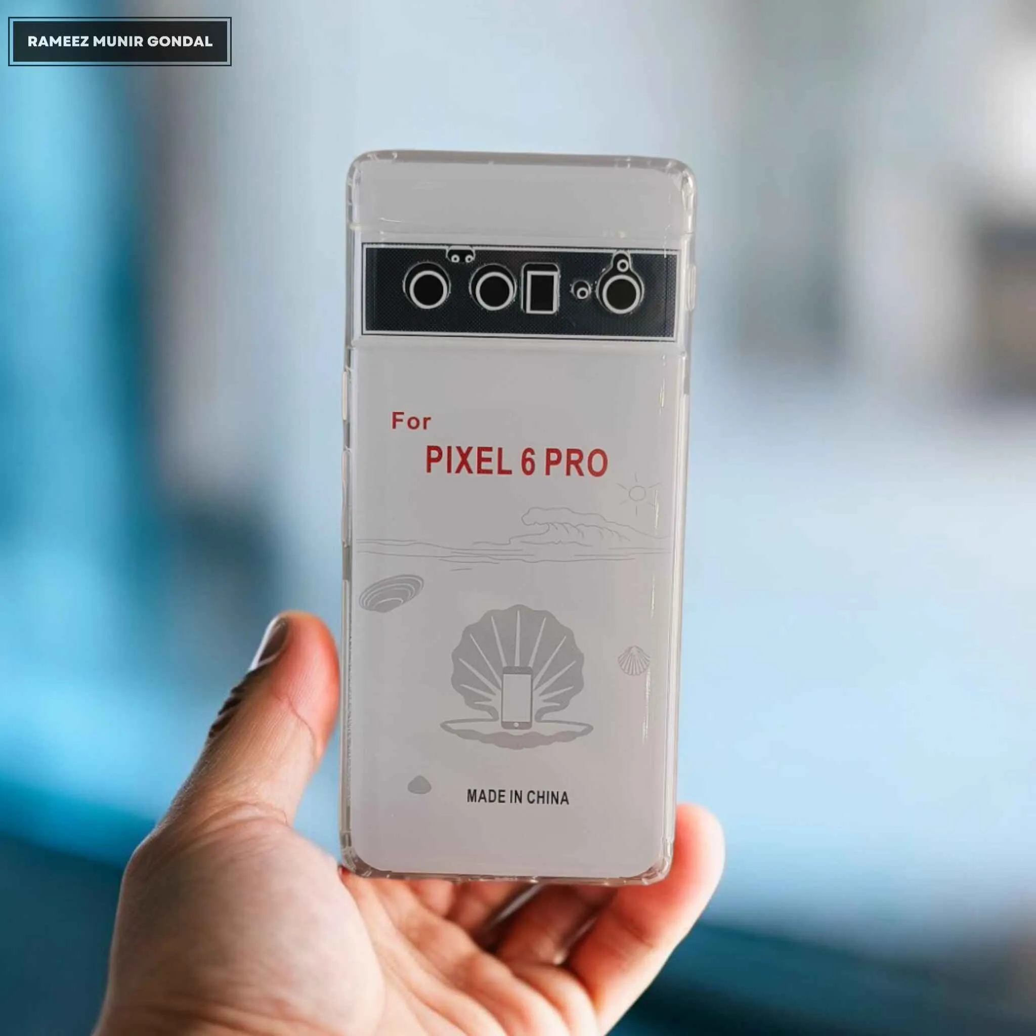 Dust-Plug Anti-Slip Pixel 6 Pro Phone Case