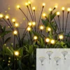 Outdoor decorative firefly lights with solar power