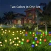 Decorative firefly-inspired solar garden lights for outdoors