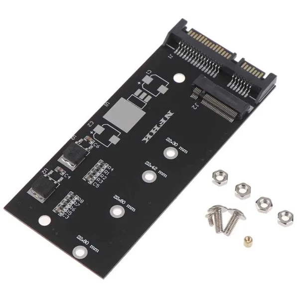 SATA 3 adapter for M.2 NGFF SSDs – Portable riser card