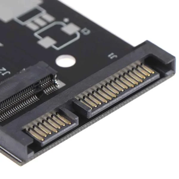 Lightweight M.2 to SATA adapter – Durable expansion card