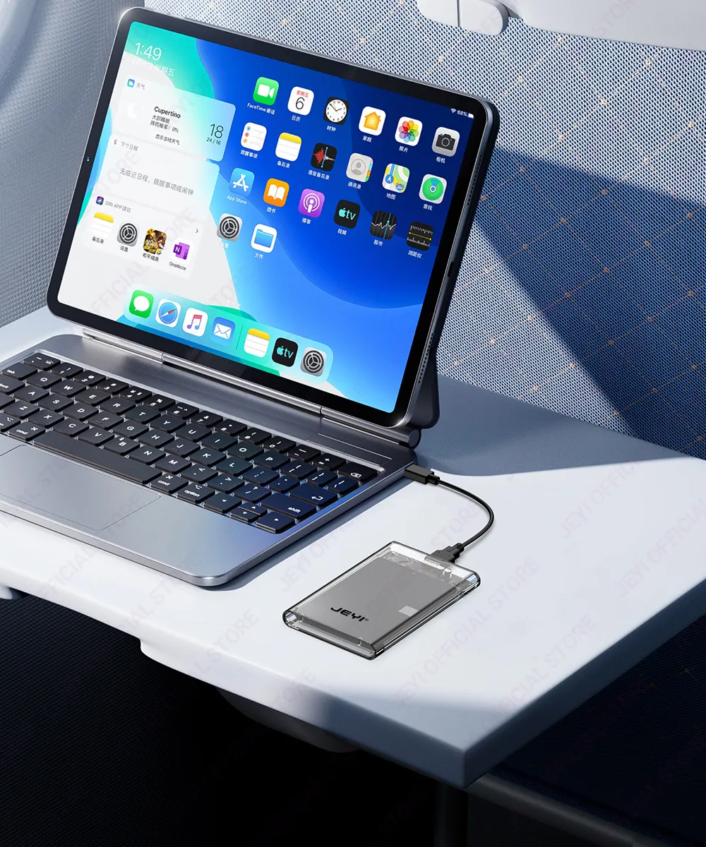 Lightweight Transparent SSD Enclosure with UASP Support