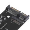 B+M Key SATA M.2 NGFF SSD to SATA 3 Adapter – Compact riser card
