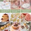 Electric milk frother whisk mixer food blender (random color)