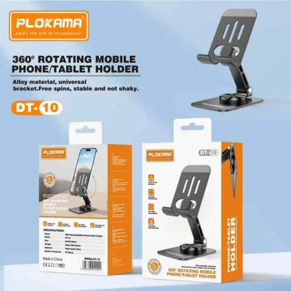 Durable K61-2 Phone and Tablet Holder for Desktop Use