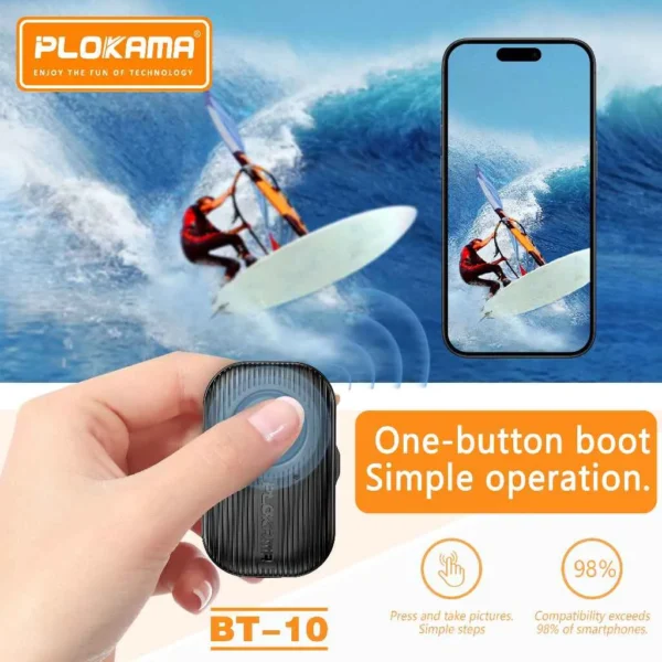 Bluetooth camera shutter release for Android and iPhone