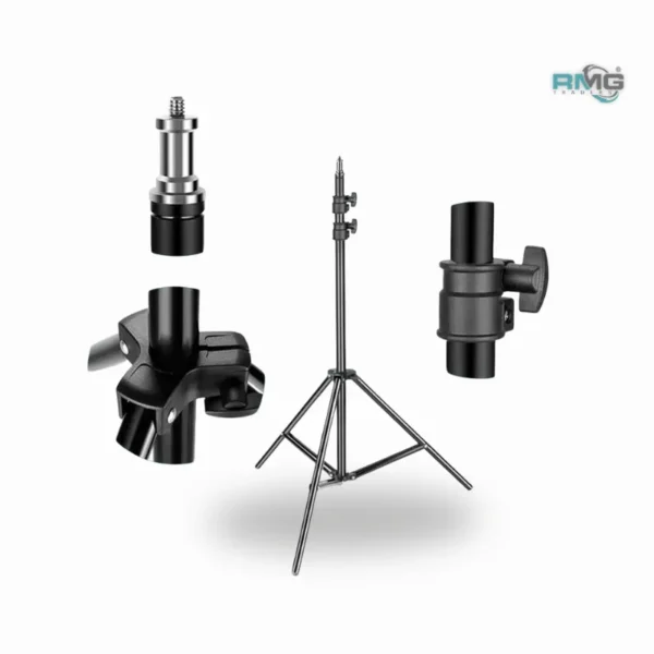 7ft Tripod Stand with PL26 compact LED light for creators