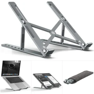 Creative laptop holder folding bracket fiber plastic