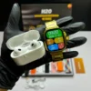 Stylish H20 Ultra Smartwatch with AirPods fitness tracker