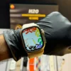 H20 Ultra Smartwatch durable design with free earbuds
