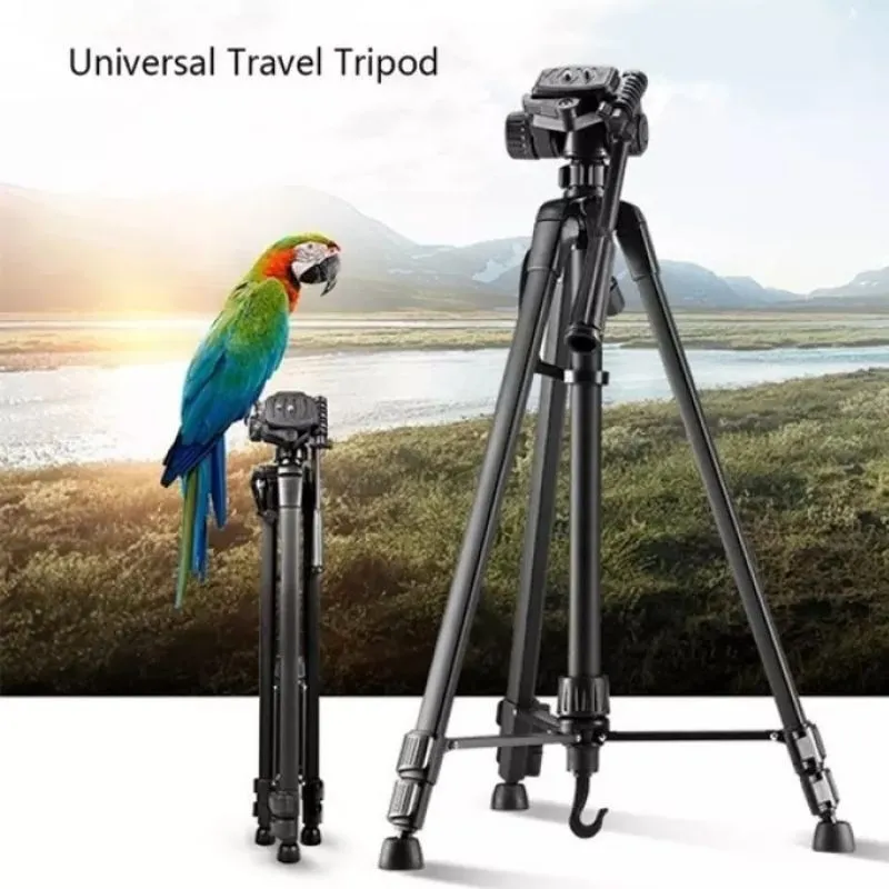 Foldable Camera Tripod with Mobile Clip
