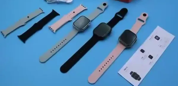 Stainless steel smartwatch 10 max series for fitness and style