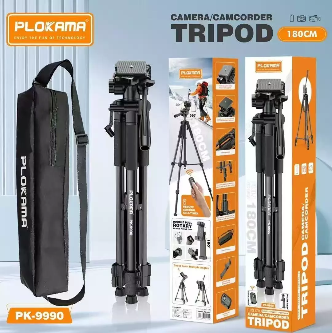 PLOKAMA PK 9990 Tripod for Professional Photography.