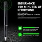 Compact V8 HD 1080p Camera Pen with Multifunctional Features