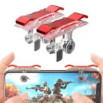 Double-sided mobile joystick for FPS games