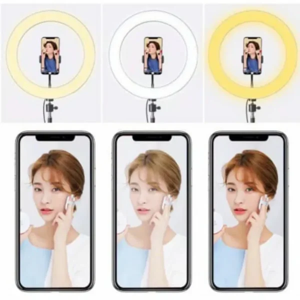 26CM TRIPOD Ring Light with Adjustable Stand for TikTok & YouTube