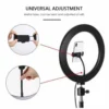 Adjustable Tripod Stand with LED Ring Light for Photography