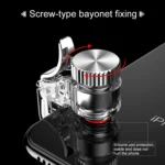 Mobile joystick with precision aim and fire buttons