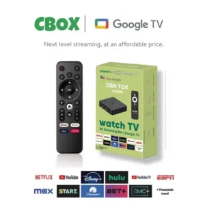 CBOX C1000 Google TV Box with Voice Remote