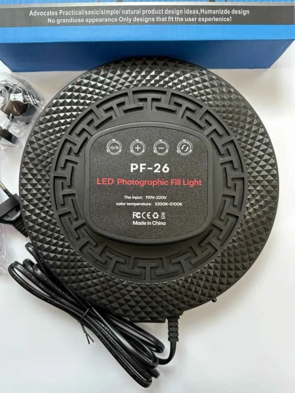7ft Stand with LED Fill Light for Content Creators