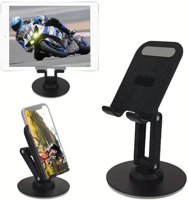 Adjustable Foldable Phone Holder for Desk & Tabletop