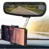 Hands-free driving phone holder with 360° rotation