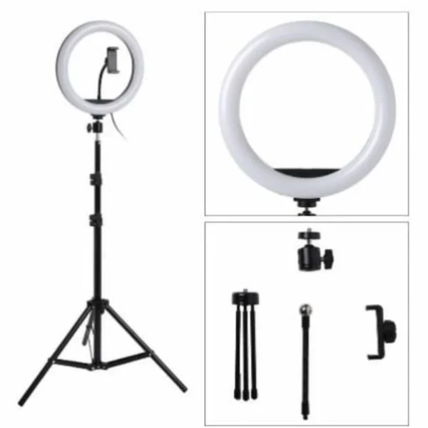 Professional Selfie Ring Light for Live Streaming & Makeup
