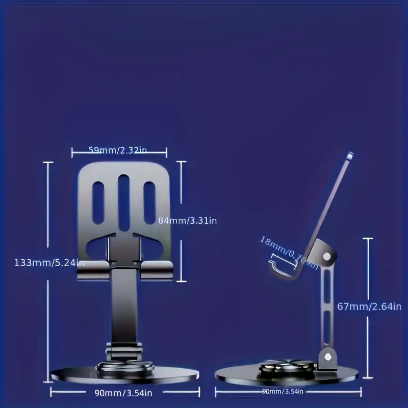 Sturdy Iron Stand for Smartphones and Tablets