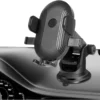 Non-slip car phone holder for hands-free navigation