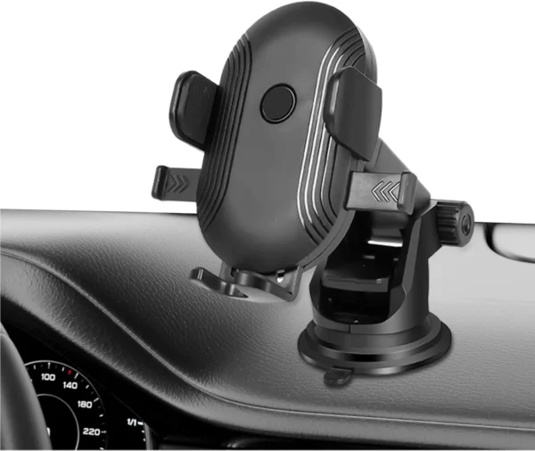 Non-slip car phone holder for hands-free navigation