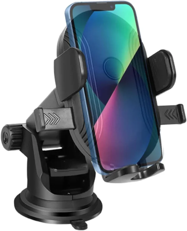 Secure grip mobile stand for car air vent