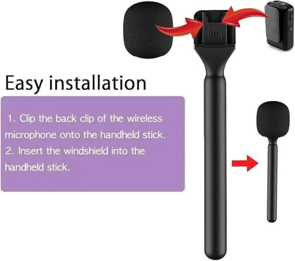 Noise-Canceling Lavalier Mic for Crisp Audio