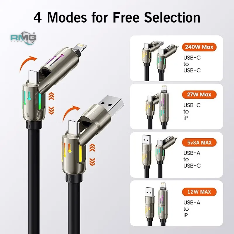 dual head charging cable