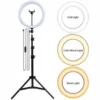 26CM LED Ring Light with Universal Phone Holder