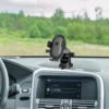 Compact and stable phone stand for car dashboard