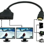 HDMI Splitter 1080p – 1 Input to 2 Output Converter