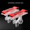 PUBG trigger red & transparent double-sided controller