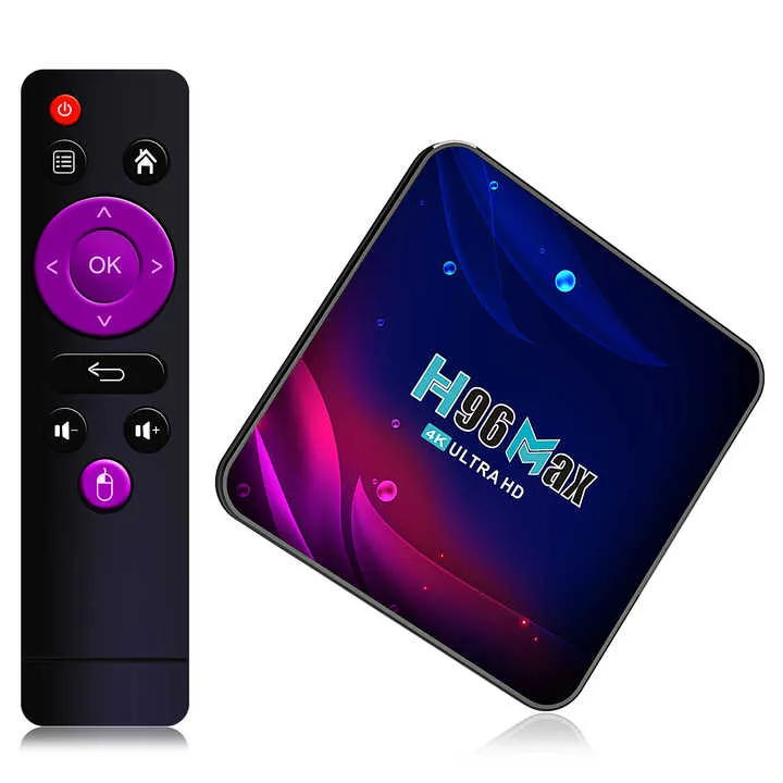 H96 Max V11 Android 11 TV Box with 4K 60fps Streaming