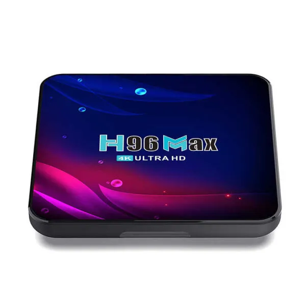 H96 Max V11 Android Box with Ethernet and USB Support