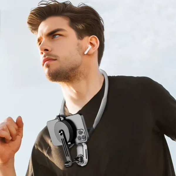Lightweight Chest Strap Phone Mount for Hands-Free Filming