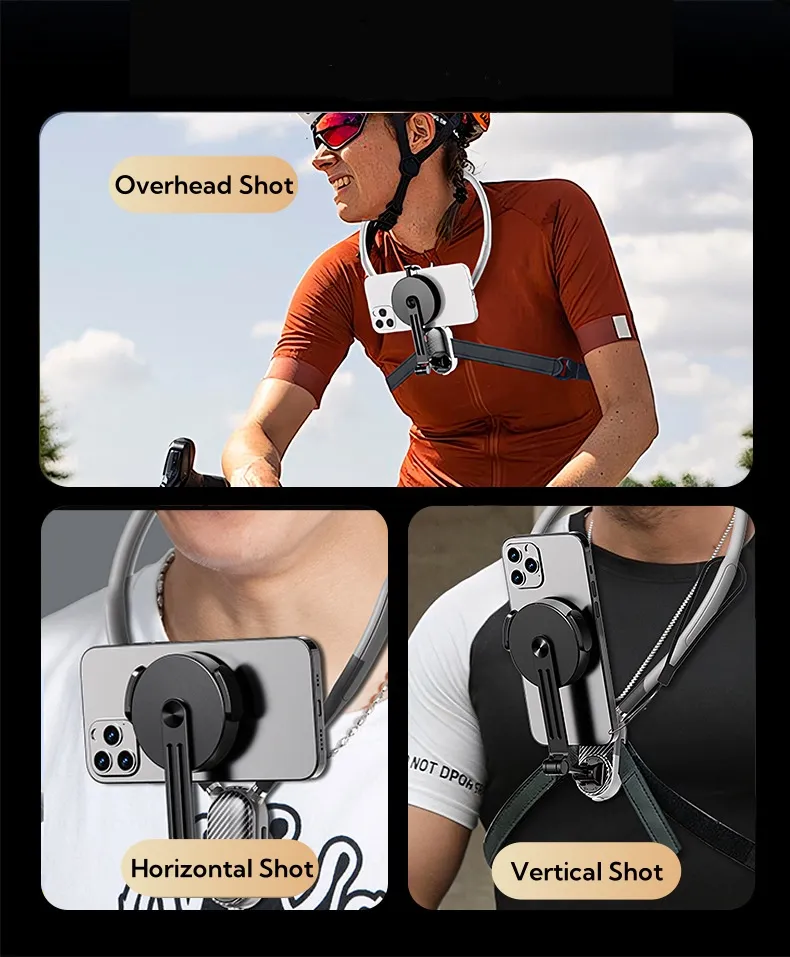 Professional Chest Mount for YouTubers & Streamers 