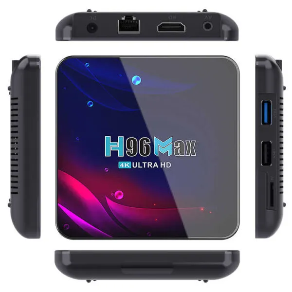 High-Performance Android TV Box with WiFi & Bluetooth