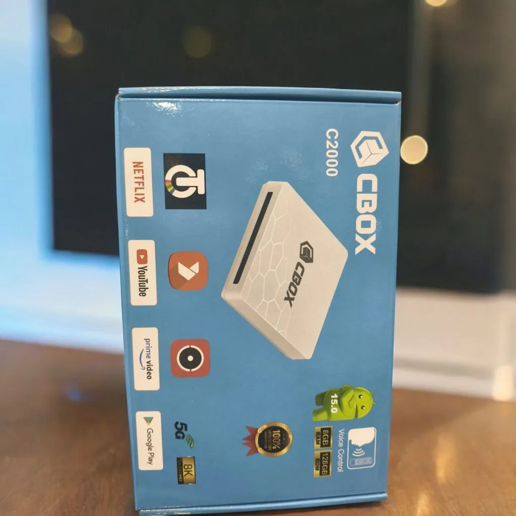 High-Speed Android TV Box with Google Assistant