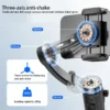 Foldable M02 Smartphone Stabilizer with AI Tracking