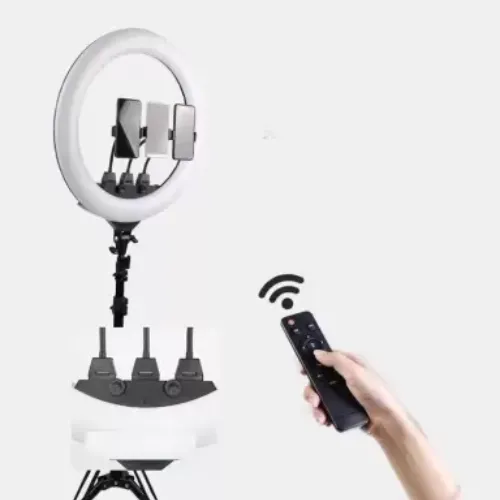 Dimmable Selfie Ring Light – Perfect for YouTube & TikTok