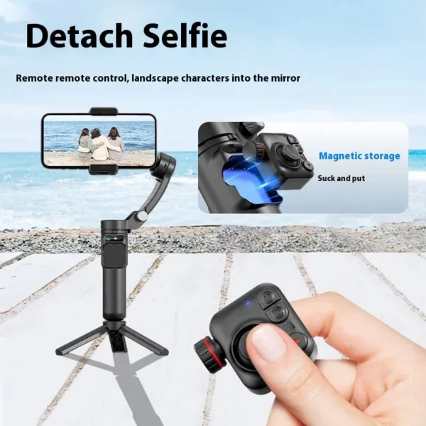 3-Axis Gimbal Stabilizer for Steady Video Recording