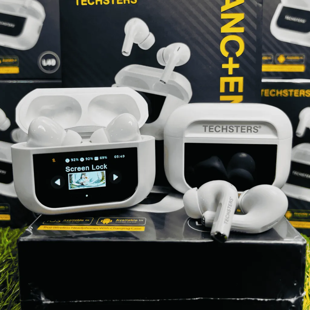 Techsters ANC L40 True Wireless Earbuds with Smart Touch Controls
