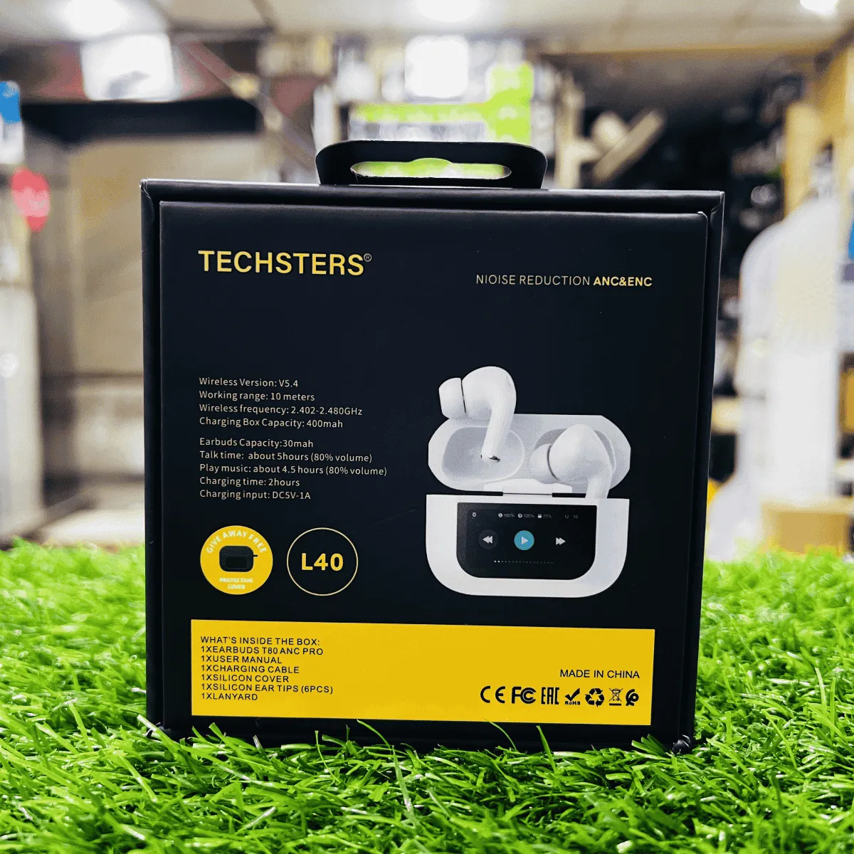 Bluetooth 5.4 True Wireless Earbuds with HiFi Sound