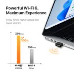 Tenda AX300 USB receiver for stable and fast internet connection