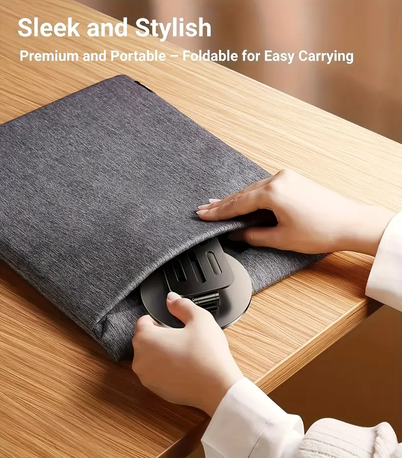 Anti-Slip Base Mobile Stand for Secure Viewing